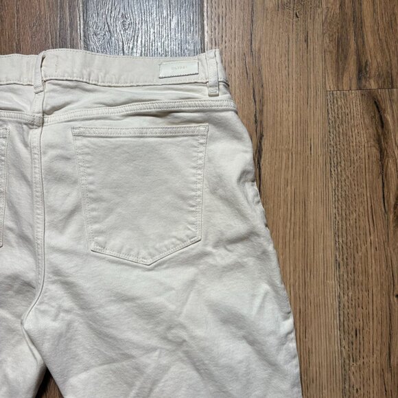 DL1961 Joni Slim Boot Maternity Jeans Women's Size 32 in Ivory - Picture 9 of 9